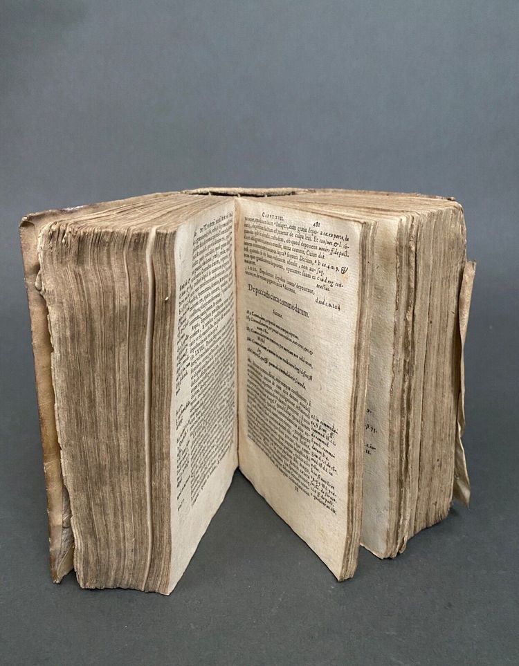 Livre Enchiridion Manuale Martino Azpilcueta Doctore Navarro Franci 1620