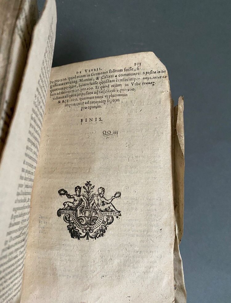 Livre Enchiridion Manuale Martino Azpilcueta Doctore Navarro Franci 1620