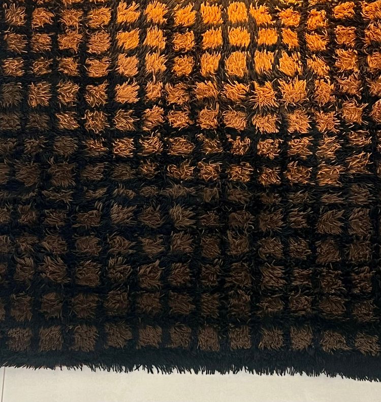 Wool rug "Finlandia" model by Verner Panton for Unika Vaev, Denmark 60's