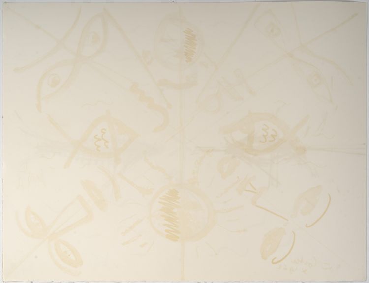 Lithographie par Raymond MORETTI et Jean COCTEAU