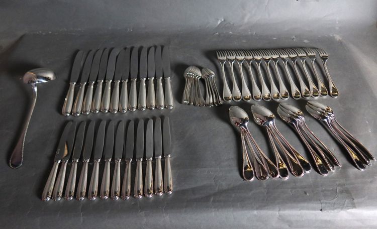 Christofle Perles 61-piece cutlery set