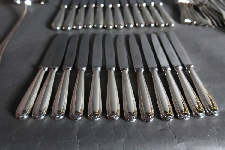 Christofle Perles 61-piece cutlery set