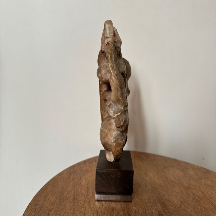 Scultura in alabastro di San Giorgio che uccide il drago, XVII secolo