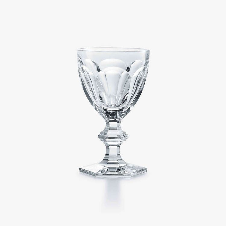 Baccarat 6 white wine glasses 12.4 cm Harcourt 1841 model