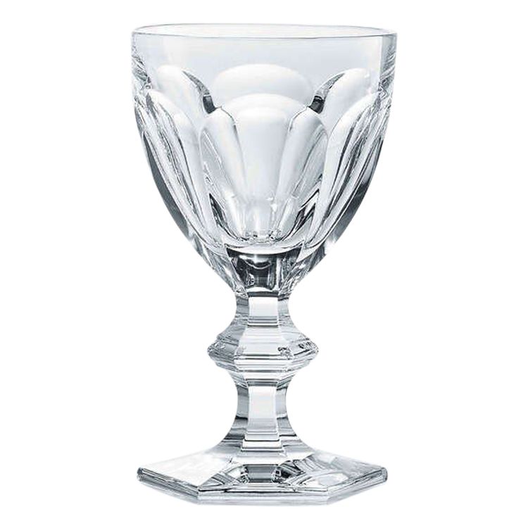 Baccarat 6 white wine glasses 12.4 cm Harcourt 1841 model