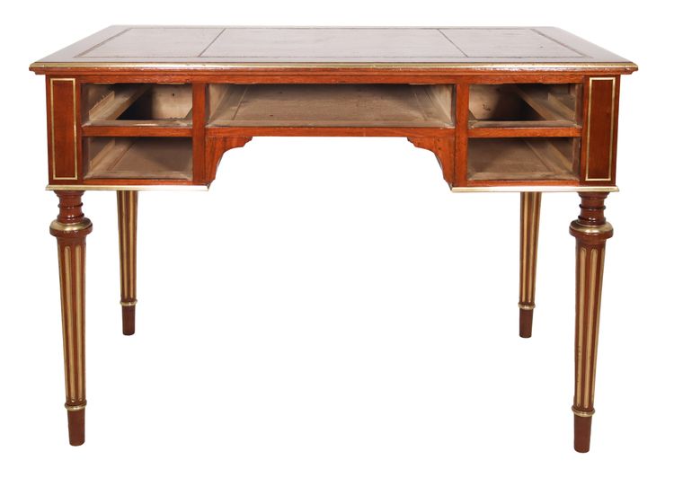 Bureau Plat Style Louis XVI Fin XIXe Siècle