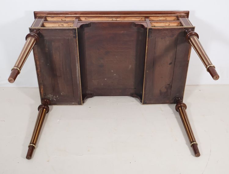 Bureau Plat Style Louis XVI Fin XIXe Siècle
