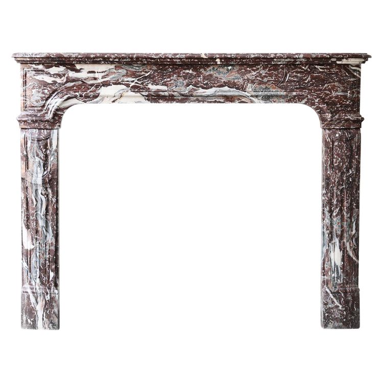 Antique marble fireplace