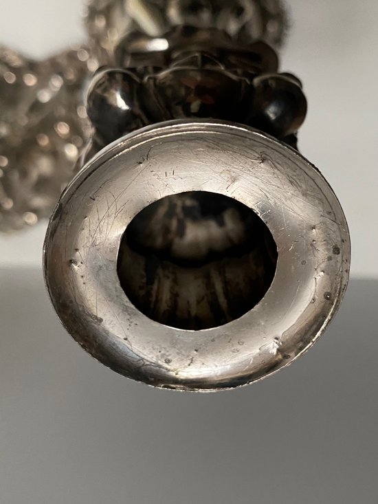 AUSTRIAN SOLID SILVER TORCHES