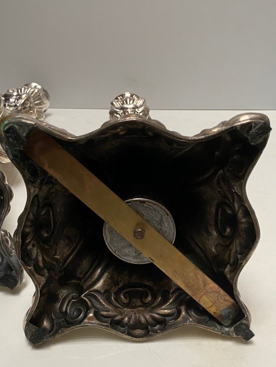 AUSTRIAN SOLID SILVER TORCHES