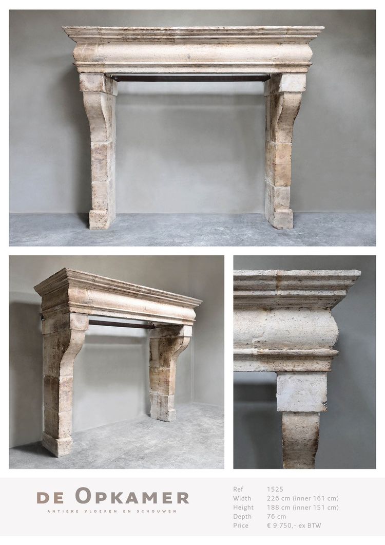 Antique Castle Fireplace
