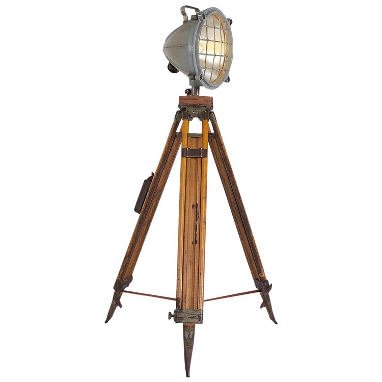 “Theodolite” tripod construction site lighthouse