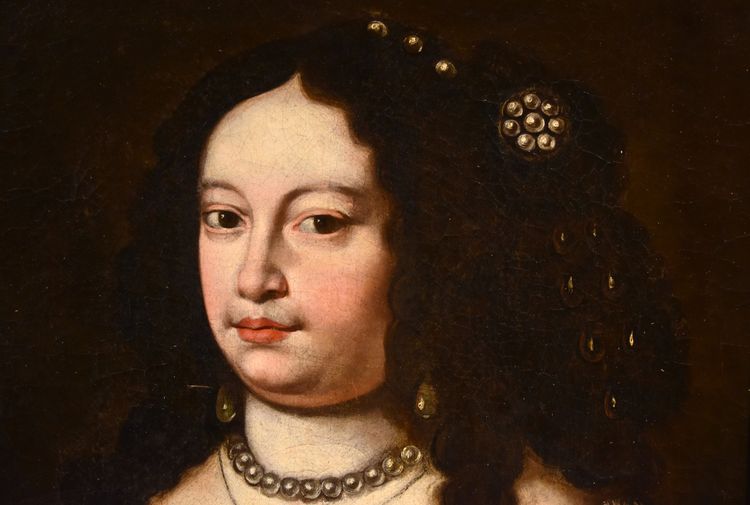 Portrait Of The Duchess Vittoria Farnese d'Este, Jan Van Gelder (1621-1685)