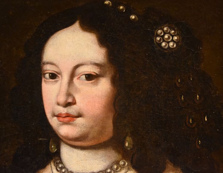 Portrait Of The Duchess Vittoria Farnese d'Este, Jan Van Gelder (1621-1685)