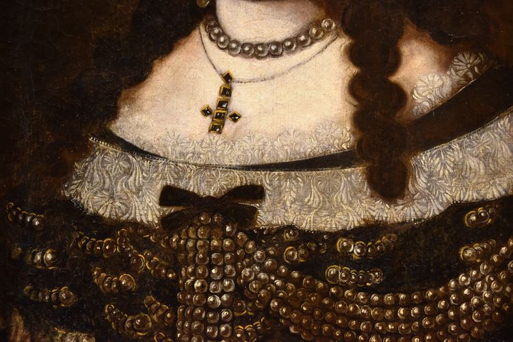 Portrait Of The Duchess Vittoria Farnese d'Este, Jan Van Gelder (1621-1685)