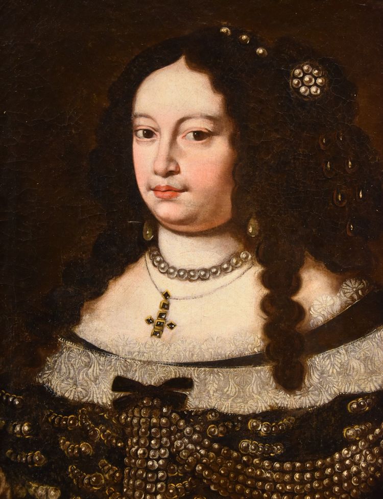 Portrait Of The Duchess Vittoria Farnese d'Este, Jan Van Gelder (1621-1685)