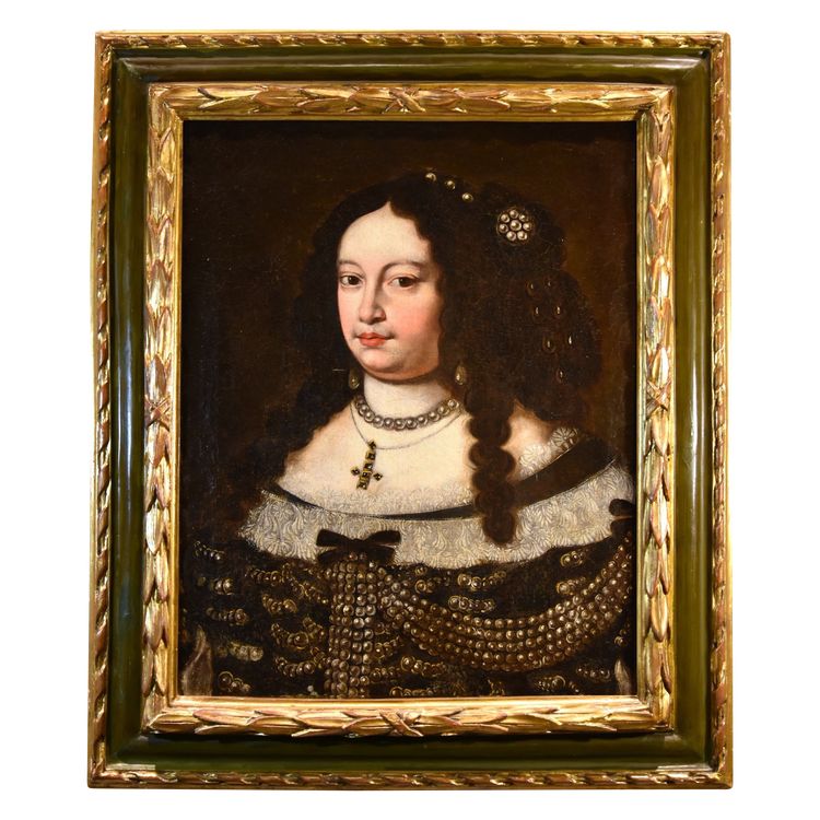 Portrait Of The Duchess Vittoria Farnese d'Este, Jan Van Gelder (1621-1685)