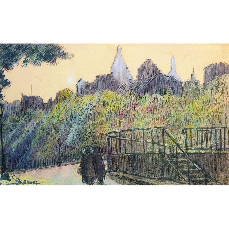Vigneto a Montmartre, Parigi.