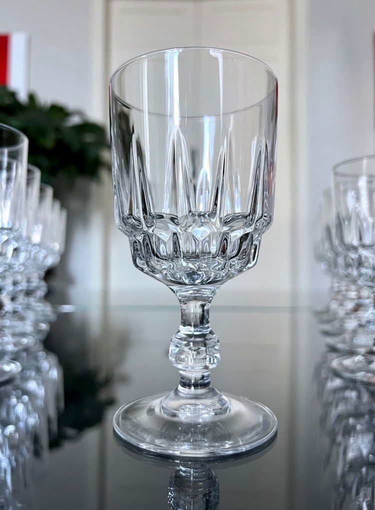 Water and wine glasses - Service De Table Vintage