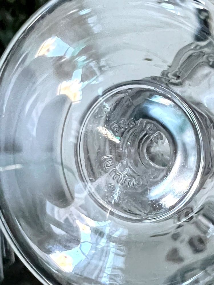Water and wine glasses - Service De Table Vintage