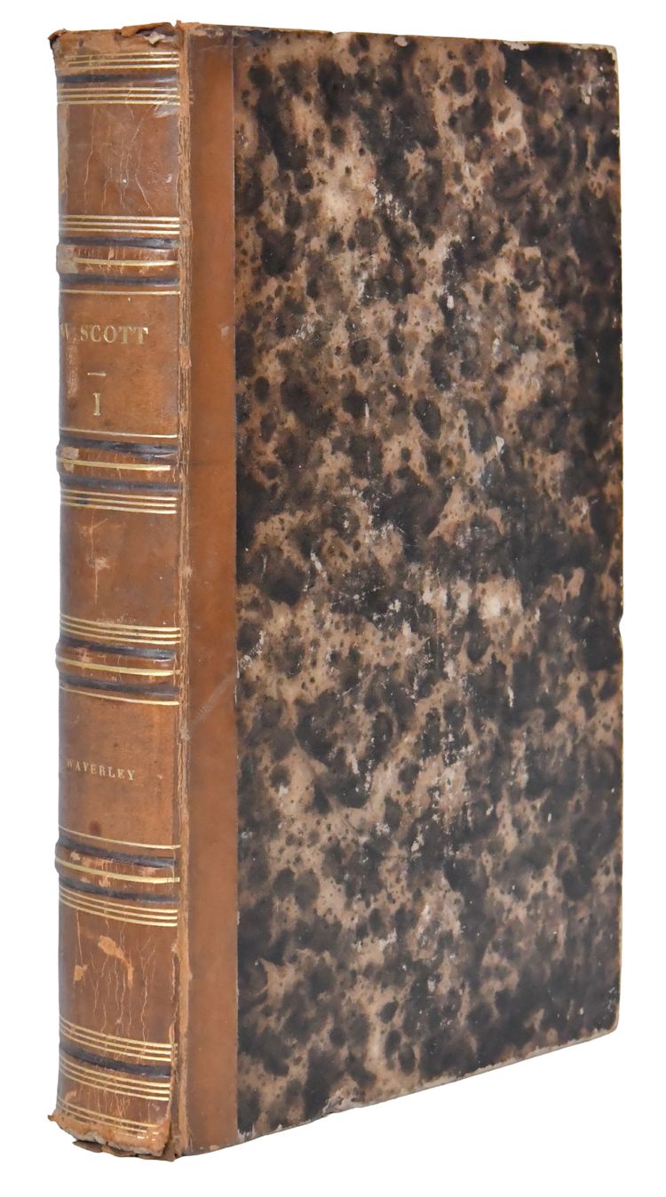 Collection livres de Walter Scott, Édition Furne et Charles Gosselin 1839, 30 volumes In-8