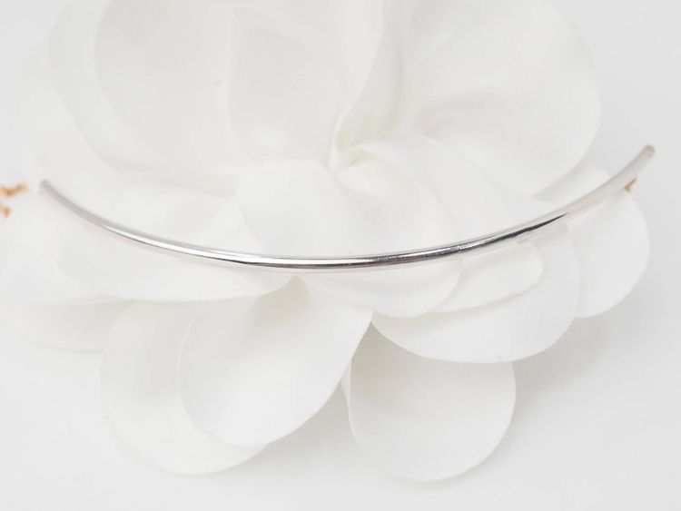 Collier arc en or bicolore