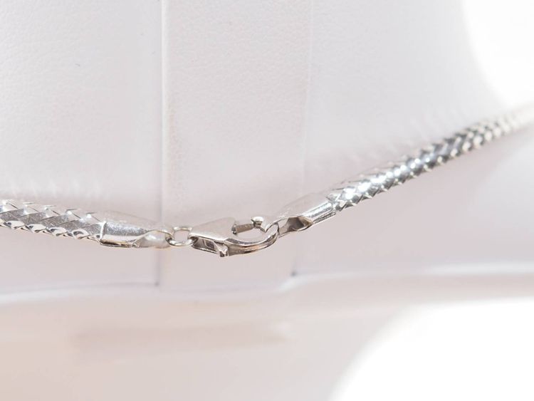 Collana omega in oro bianco
