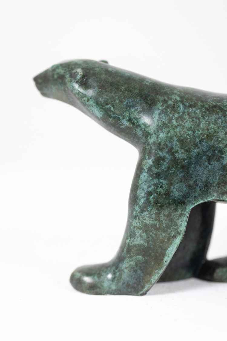 Francois Pompon. “Orso polare”, bronzo, edizione 2006.LS63962167Y