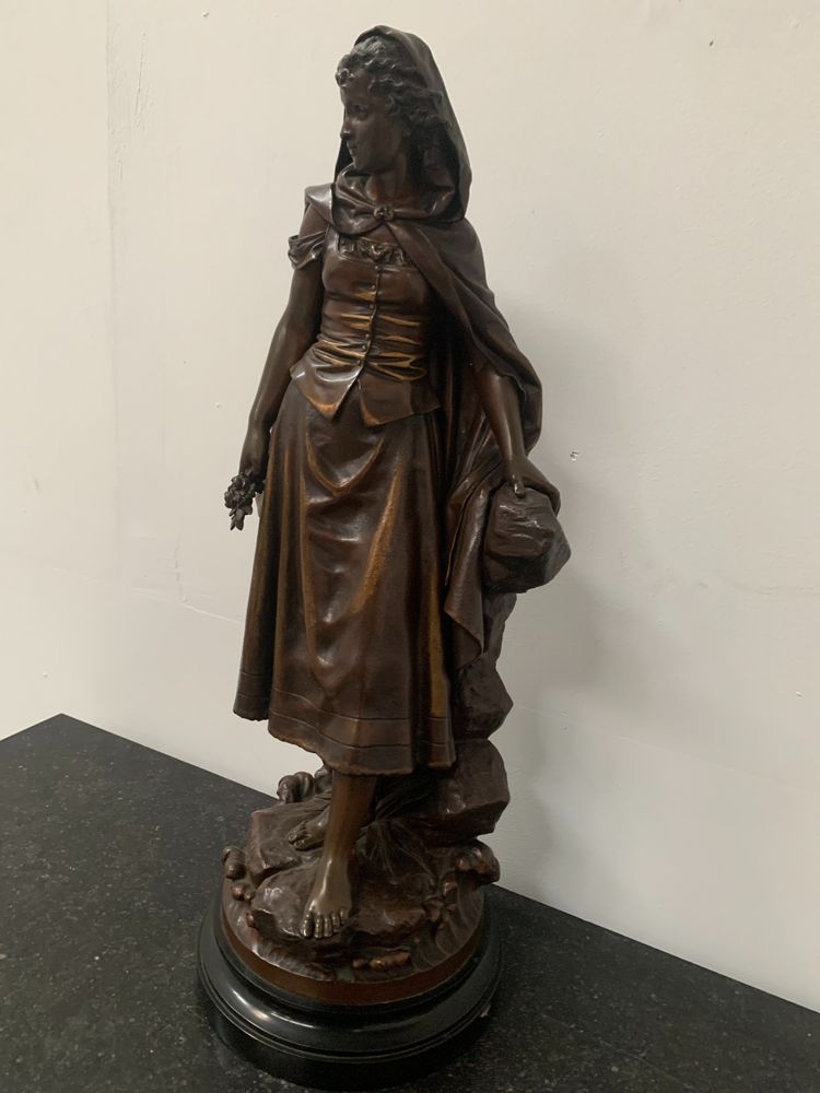 Gruppo in bronzo scolpito da Pierre Ernst BOURET XX secolo