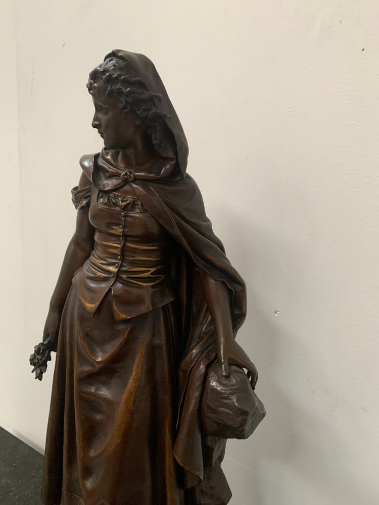 Gruppo in bronzo scolpito da Pierre Ernst BOURET XX secolo