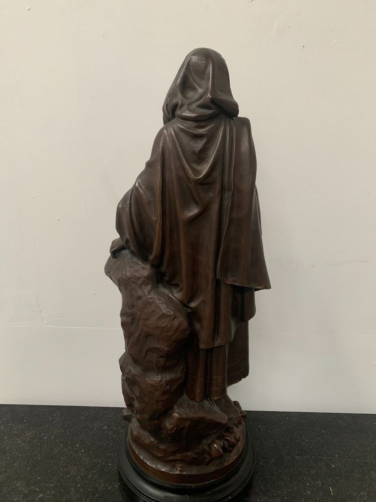 Gruppo in bronzo scolpito da Pierre Ernst BOURET XX secolo