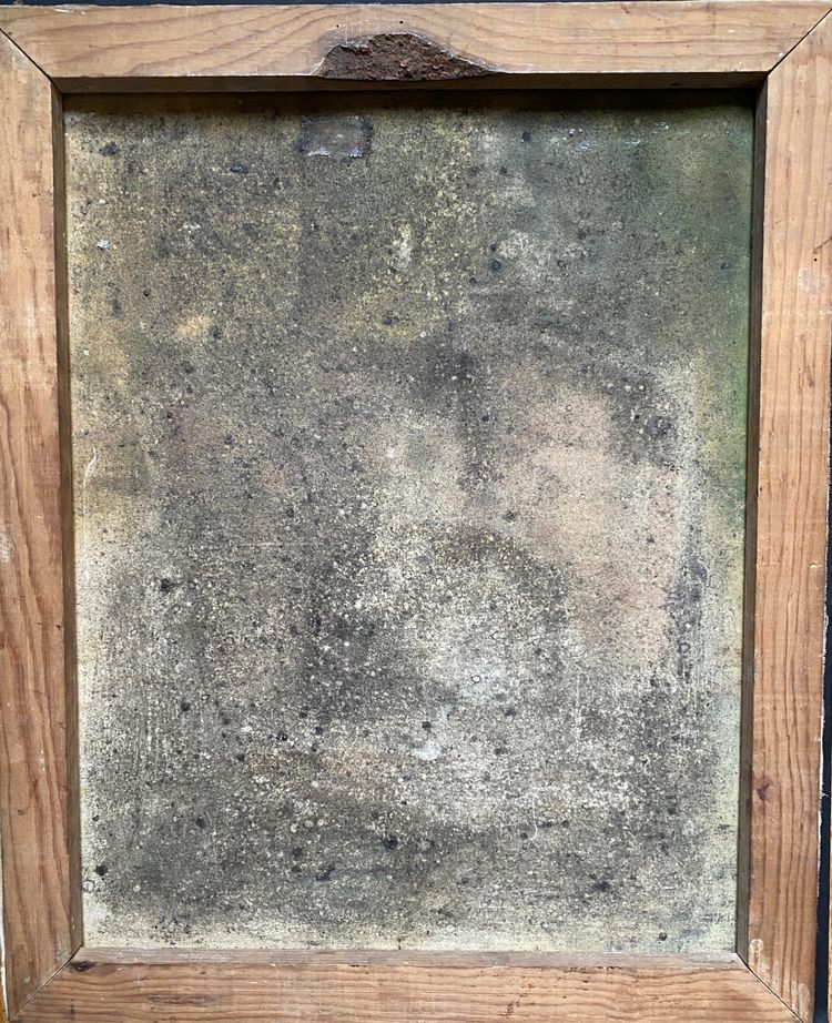 Eitelkeit. Memento Mori. Öl auf Leinwand Mitte des 20.