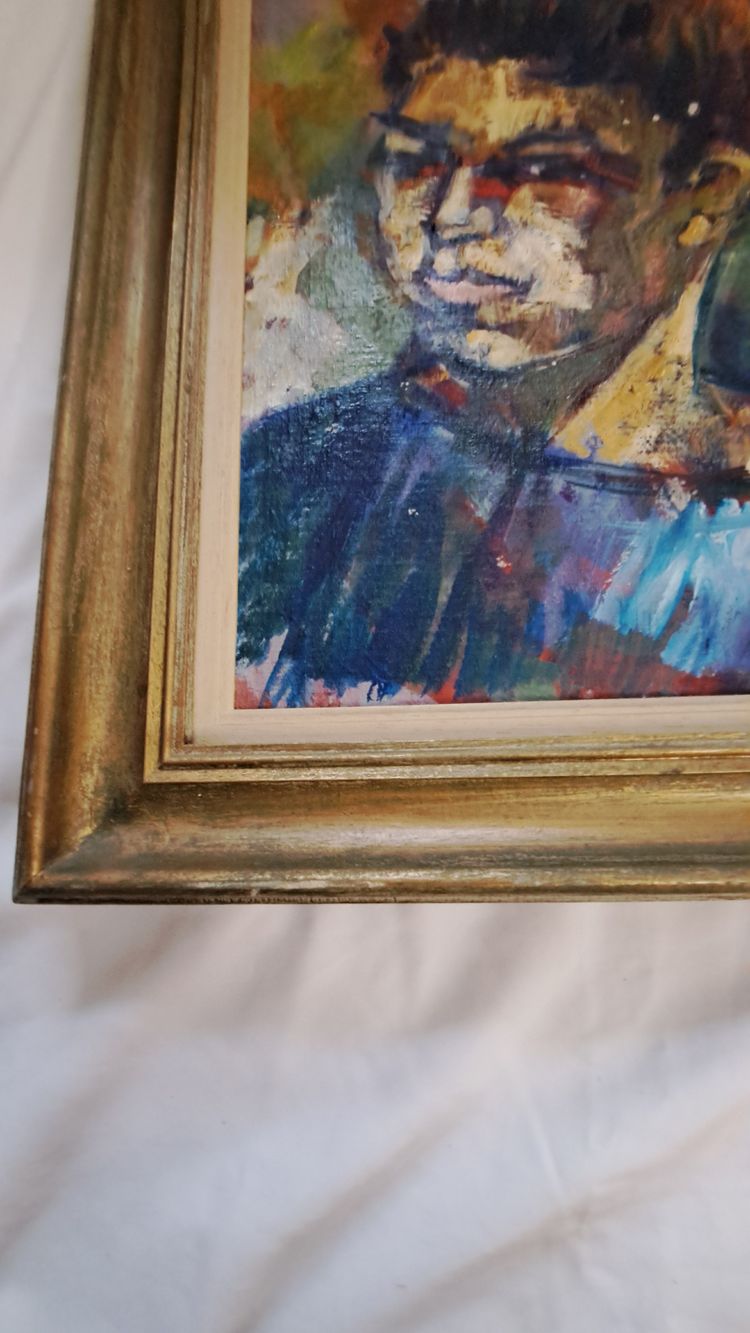 Portrait jeune homme Rachid kembduch 1992 