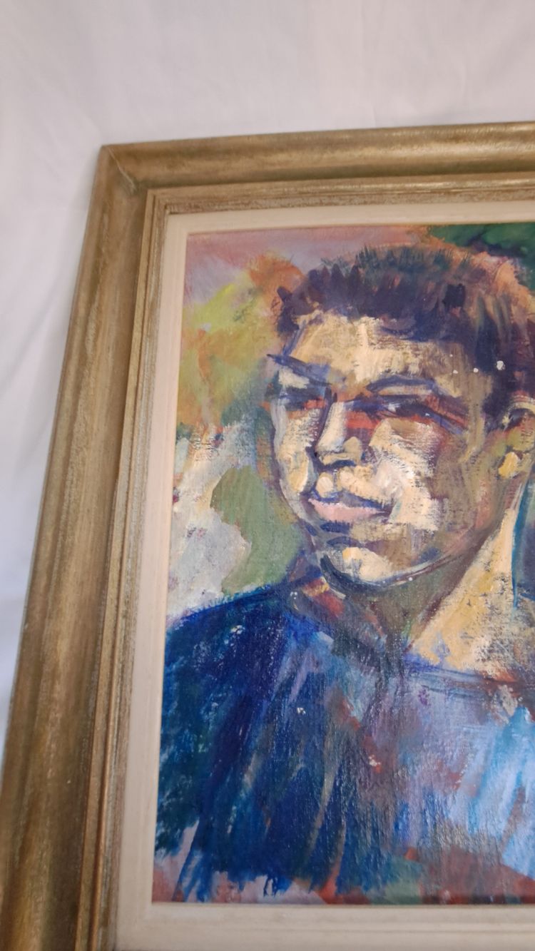 Portrait jeune homme Rachid kembduch 1992 