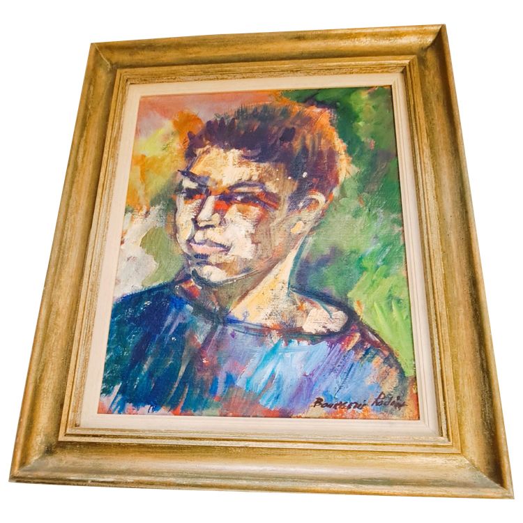 Portrait jeune homme Rachid kembduch 1992 