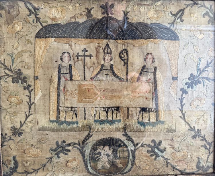 Important Representation Of The Shroud Of Besançon - 17th/18th century