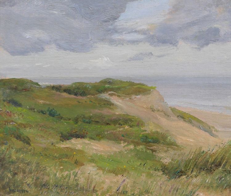 Alfons VERHEYEN 1903-1990 Mare, paesaggio, 1940-50 ca.