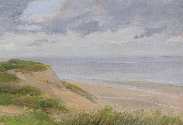 Alfons VERHEYEN 1903-1990 Mare, paesaggio, 1940-50 ca.