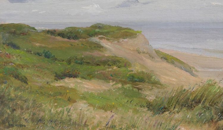 Alfons VERHEYEN 1903-1990 Mare, paesaggio, 1940-50 ca.