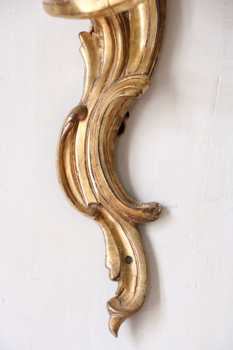 Pair of Louis XV ormolu sconces
