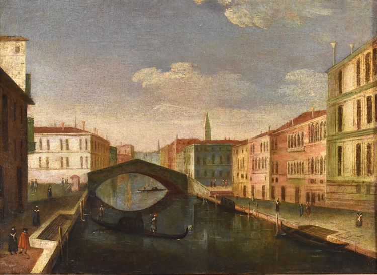 View Of Venice With The Guglie Bridge, Gabriele Bella (1730 – 1799)