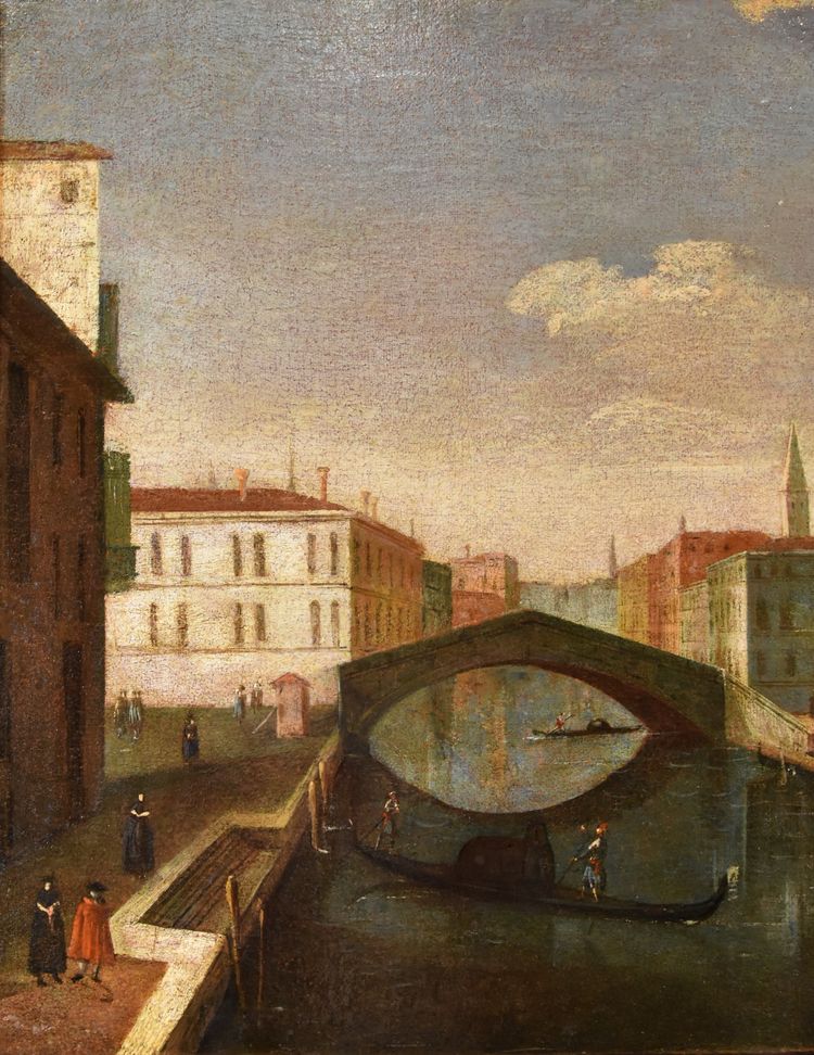View Of Venice With The Guglie Bridge, Gabriele Bella (1730 – 1799)