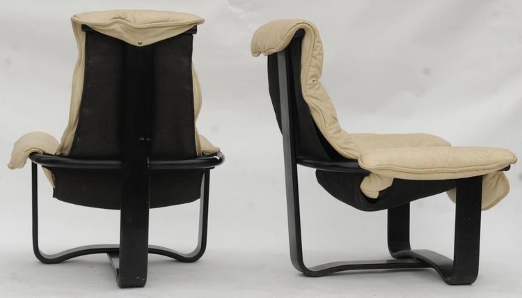 Pair of Manta armchairs by Ingmar Relling for Westnofa