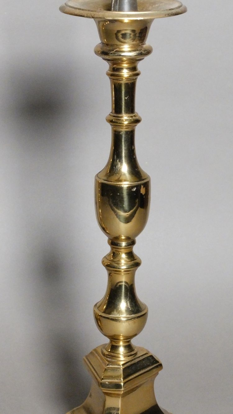 Paire de pic-cierges d'époque Louis XIV 