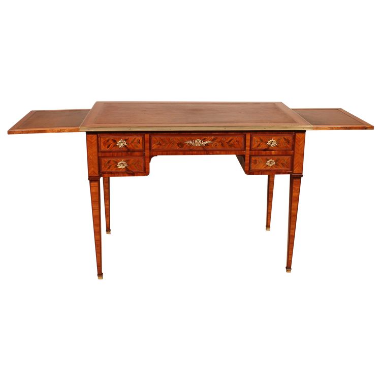 Bureau Plat in palissandro Luigi XVI