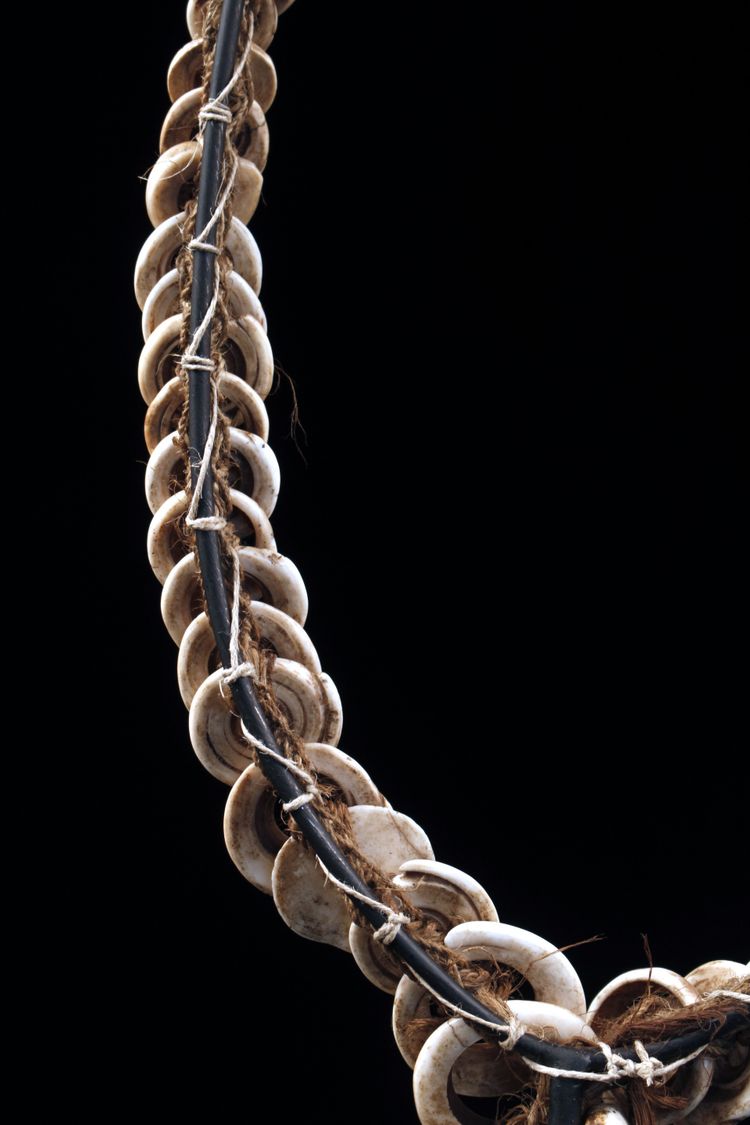 Prunkhalskette, Stammeskunst, Ozeanische Kunst, Papua-Neuguinea, Traditionelles Ornament