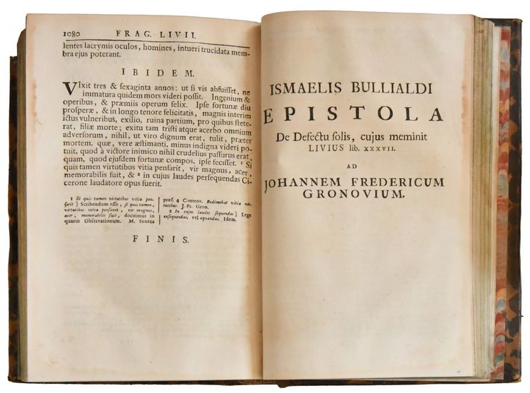 Livre " TITI LIVII Patavini Historiarum ab Urbe Condita " 1740, 3 volumes 