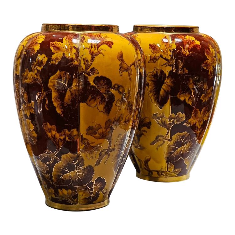 Pair of Keller & Guérin Vases