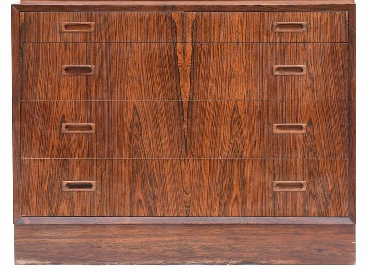 Scandinavian design vintage showcase by LYBY MOBLER DENMARK