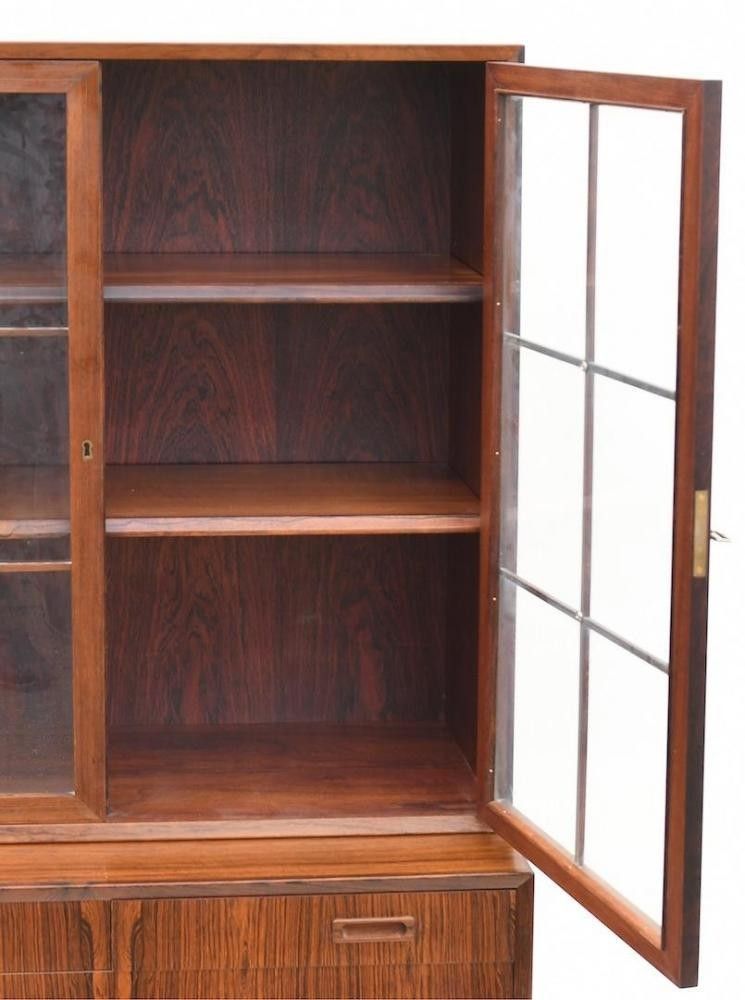 Scandinavian design vintage showcase by LYBY MOBLER DENMARK